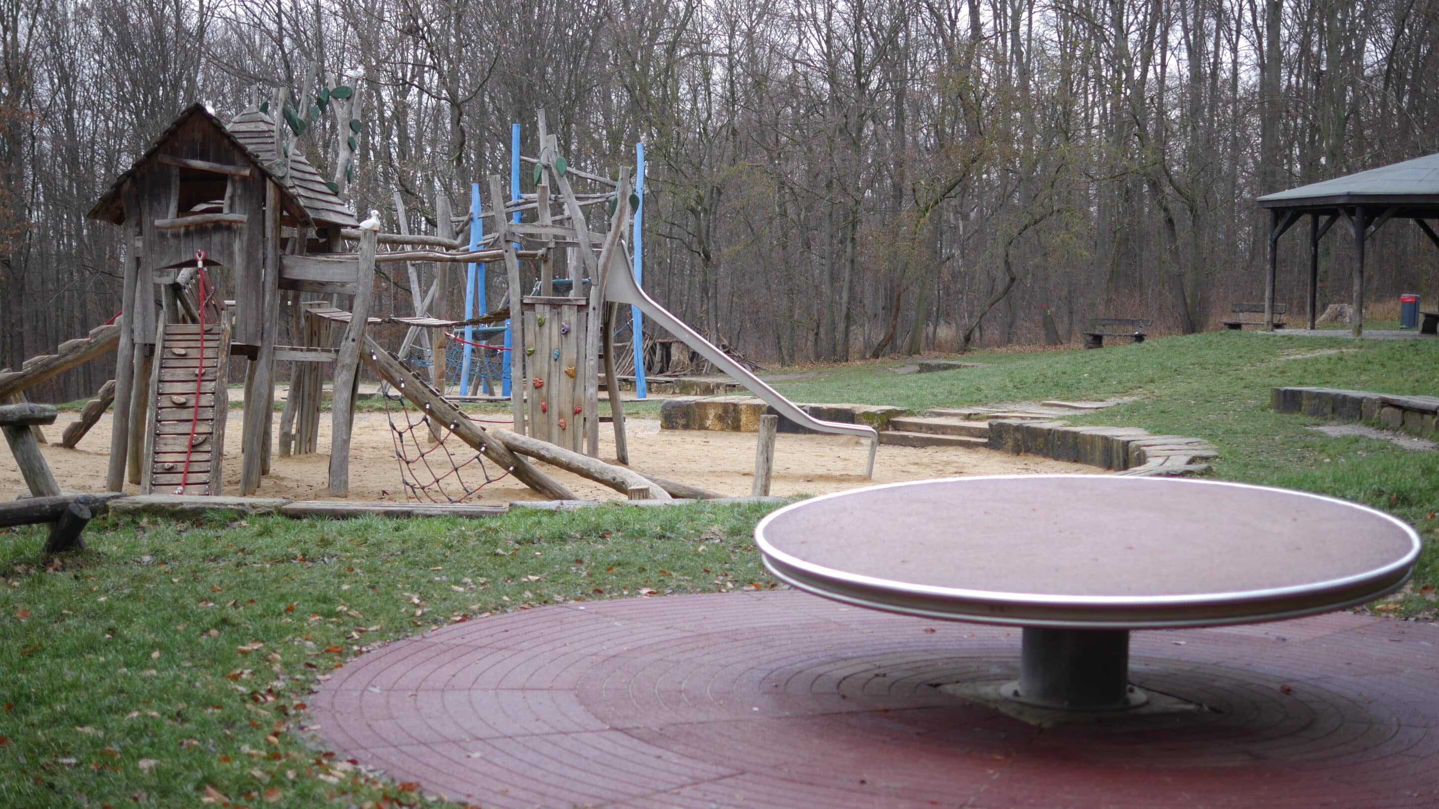 Spielplatz im Steigerwald Erfurt.