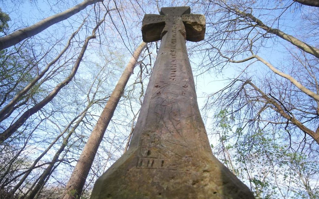 Das Mönchskreuz im Steigerwald Erfurt