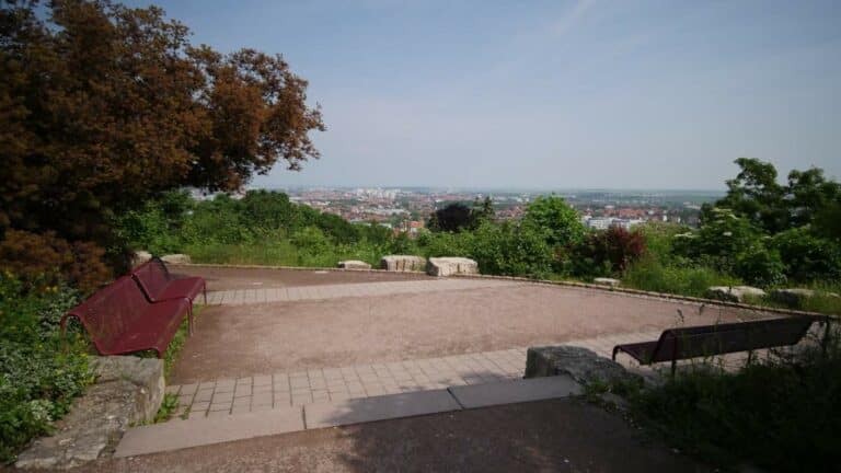 Aussichtspunkt Tannenwäldchen – einer der besten Blicke auf Erfurt