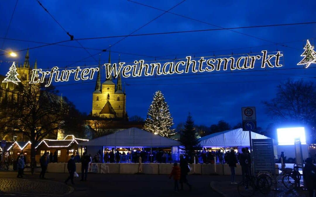 Weihnachtsmarkt Erfurt- auf Eröffnung folgt Verbot