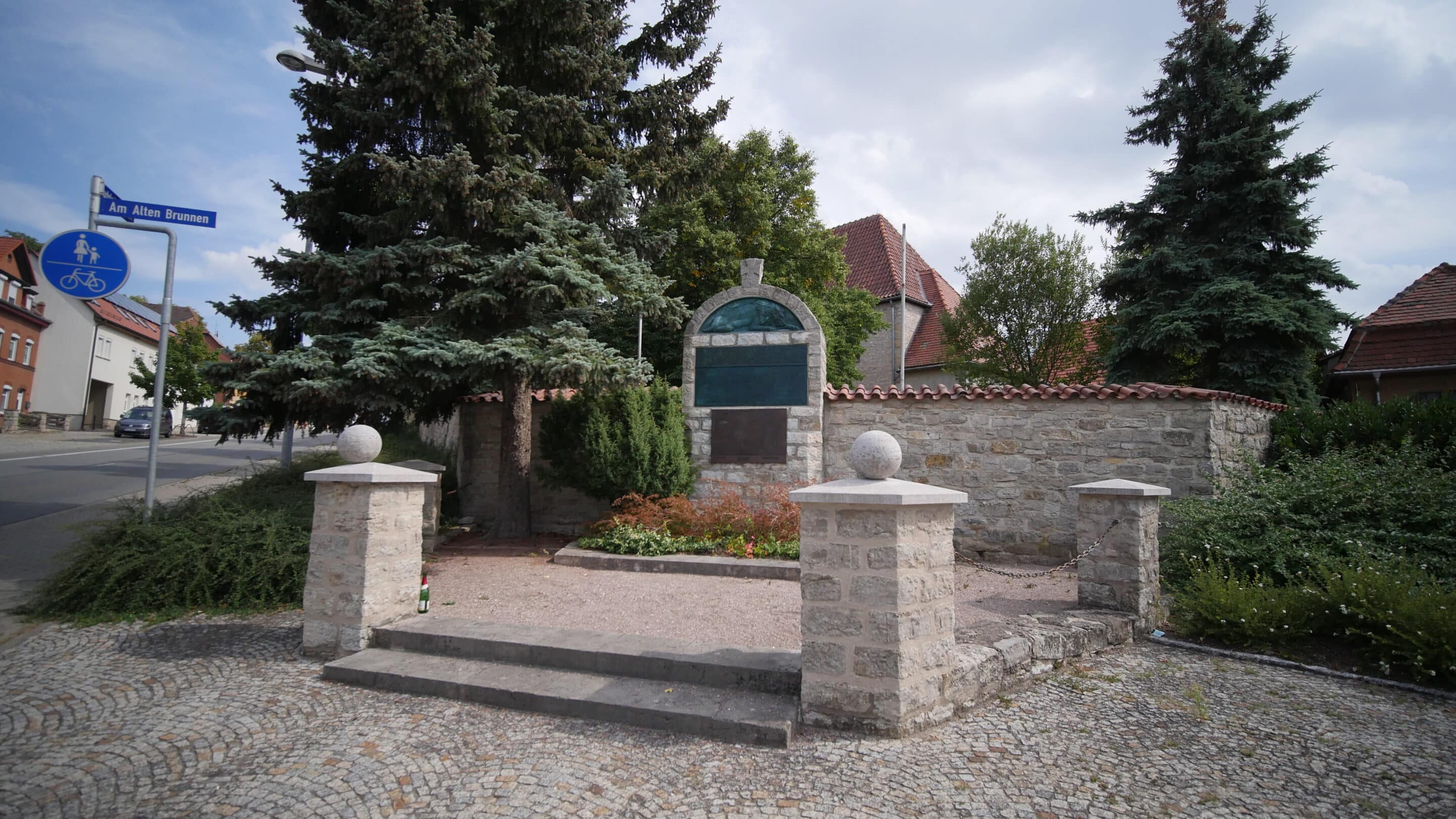 Kriegerdenkmal in Dittelstedt Ortsteil  von Erfurt.