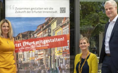 Einbringen, Mitgestalten, Dranbleiben – Die Zukunft der Erfurter Innenstadt aktiv gestalten!