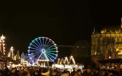 Erfurter Weihnachtsmarkt schließt mit deutlichem Besucherplus