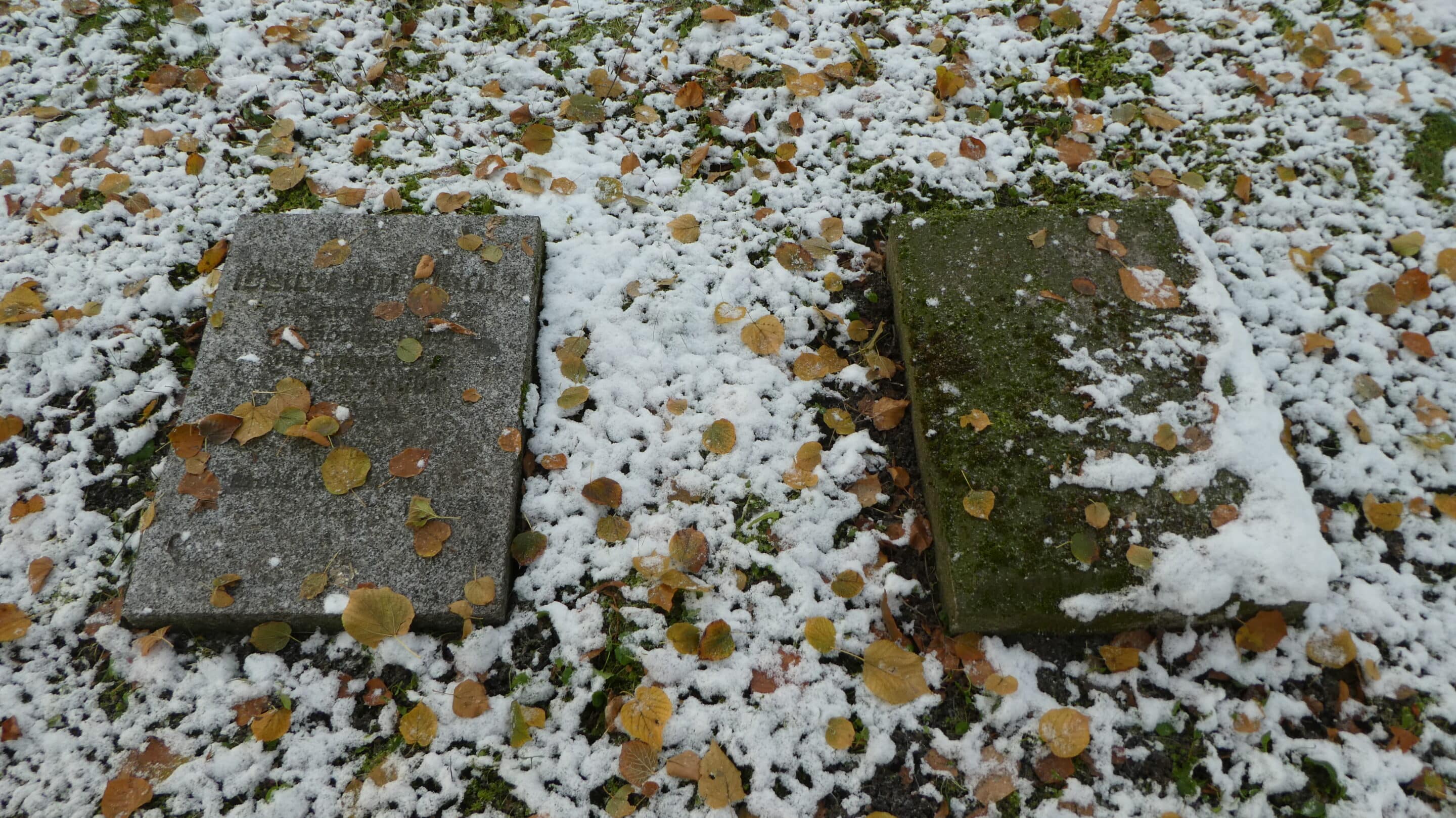 Grabsteine auf dem Gottesacker der Bruedergemeine in Neudietendorf Thueringen. scaled_erfurt