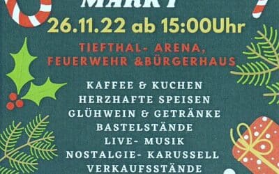 Weihnachtsmarkt in Tiefthal am 26.11.2022