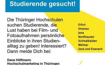 Studierende für Videodreh gesucht!