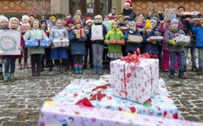 Weihnachtswichtelgeschenke für Erfurter Kinder in Not