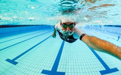 Finswimming-Landesmeisterschaft in Erfurts größter Schwimmhalle