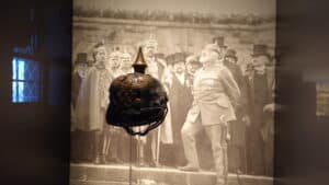 Ausstellung Kyffhaeuser Denkmal. Hindenburg beim Besuch. 1_erfurt