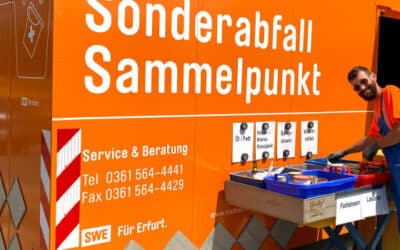 Mobile Sammlung von Sonderabfall-Kleinmengen im Frühjahr 2023