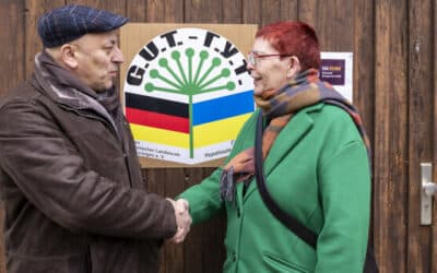 Ukraine-Verein bezieht Lagerhalle in der Lowetscher Straße