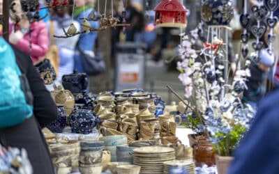 Töpfermarkt, Autofrühling und Fahrradfrühling am Wochenende