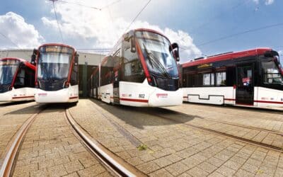 Neue Straßenbahnen für Erfurt