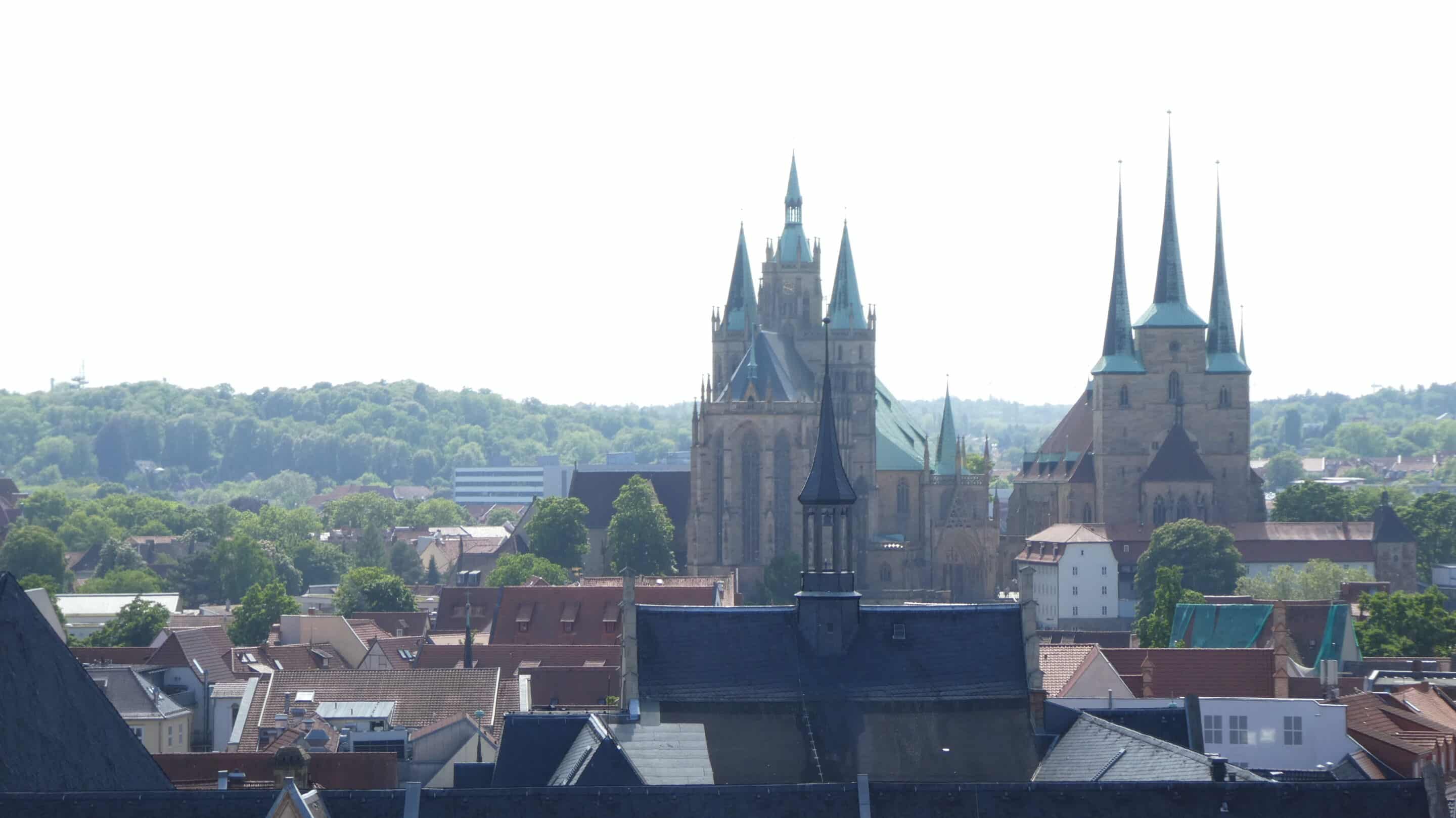 Dom Erfurt und Severi vom Turm der Aegidienkirche aus gesehen scaled_erfurt