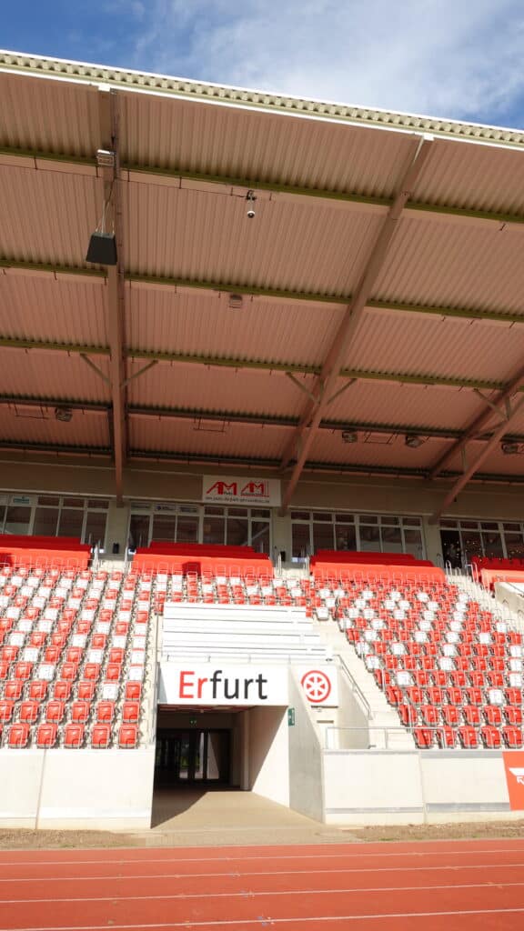 Steigerwaldstadion Erfurt Eingang aus dem Mannschaftsbereich_erfurt
