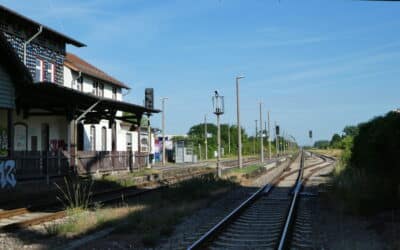 Randale am Bahnhof