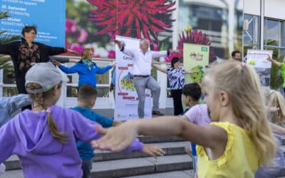 Über 1.500 Kinder bewegen sich gemeinsam mehr