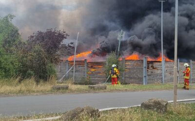 LPI-EF: Brand auf Erfurter Mülldeponie