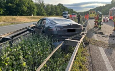 Unfall auf der A4