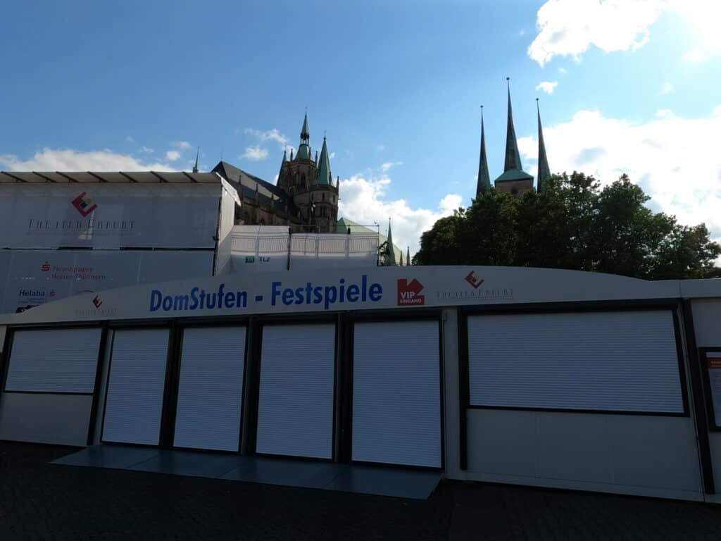 Domstufenfestspiele Erfurt 2023 mit VIP Eingang_erfurt