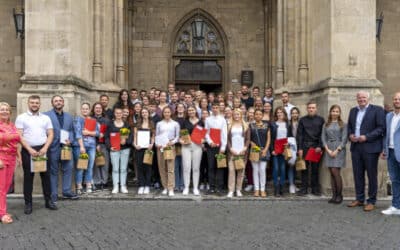 Neues Ausbildungsjahr bei der Stadtverwaltung Erfurt startet