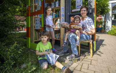 Kita Linderbach: Bücherleihe aus früherer Telefonzelle möglich