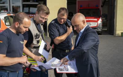 Feuerwehr und Katastrophenschutz proben den Ernstfall und ziehen Bilanz