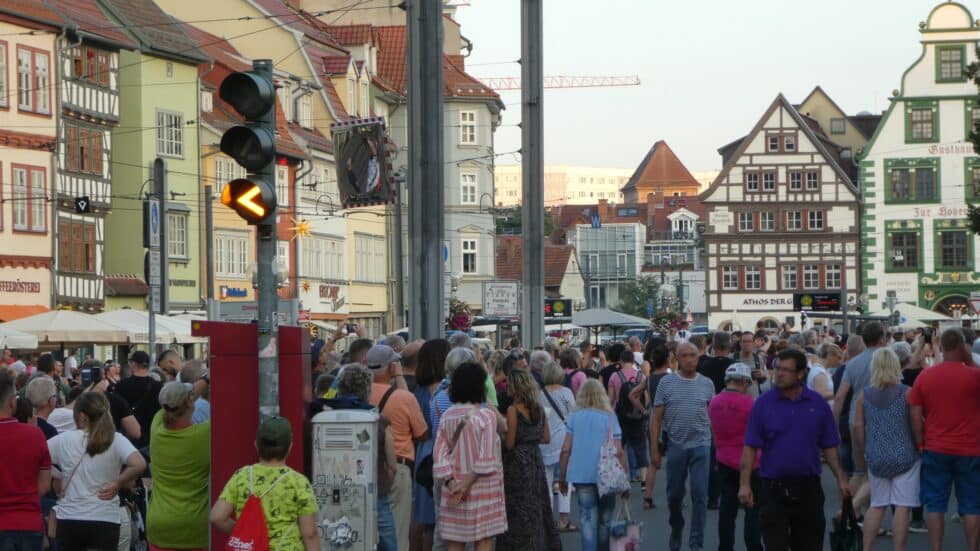 Erfurt: Konzerte auf Domplatz und Petersberg