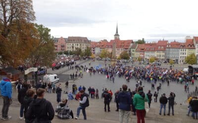 Election weekend in Erfurt