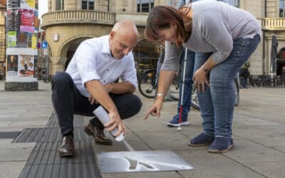 „Bitte Weg frei“ – Aktion will auf Stolperfallen hinweisen