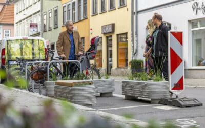Parklets für die Lange Brücke