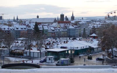 Tag der Stille auf dem Erfurter Weihnachtsmarkt