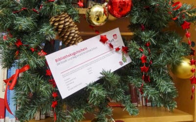 Last-Minute-Geschenkidee: Jahres-Abo für die Bibliothek