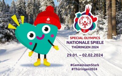 Fackellauf der Special Olympics Thüringen vom Rathaus zum Eissportzentrum