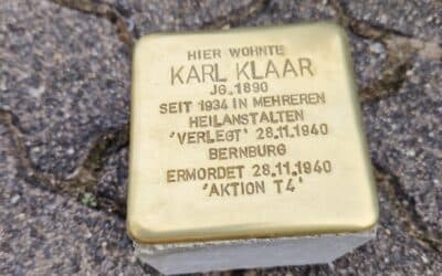 Erfurts erster Stolperstein: Wer war Karl Klaar?