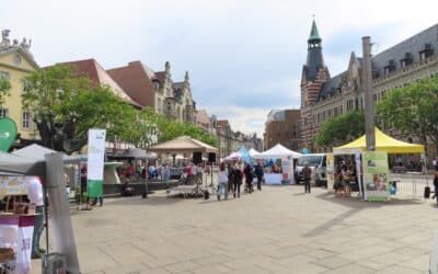 Thuringia&#39;s largest inner city flea market is entering its third round