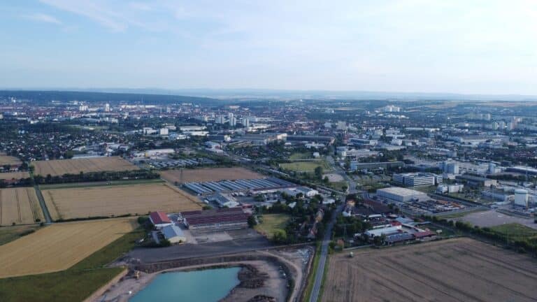 Polizeieinsatz im Erfurter Norden