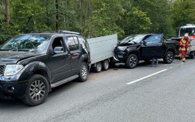 LPI-EF: Hoher Sachschaden nach Verkehrsunfall