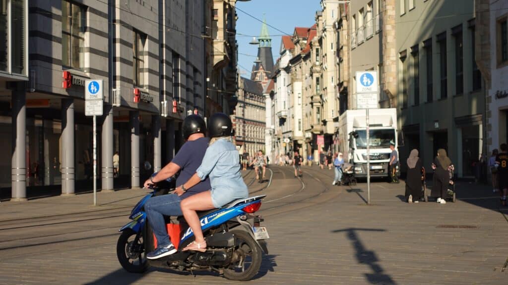 Schloesserstrasse Erfurt Innenstadt Altstadt Sommer ilef_erfurt