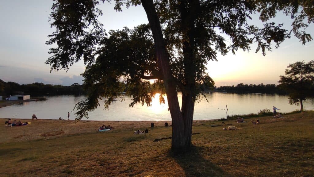 Nordstrand Erfurt an einem Sommerabend_erfurt