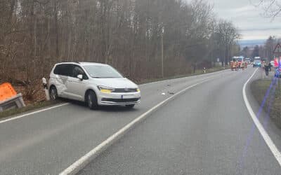 LPI-EF: Schwere Verkehrsunfall auf Autobahnzubringer