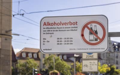 Alkoholverzehrverbot