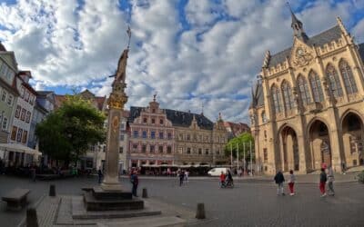 Fischmarkt Erfurt – Blick nach oben