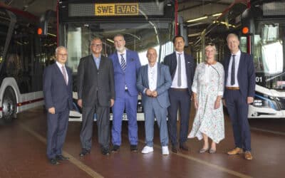 EVAG nimmt erste Elektrobusse in Betrieb
