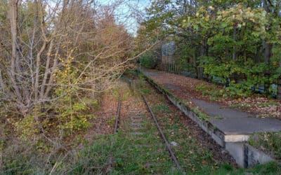 Ehemalige Bahnhaltestelle Györer Straße