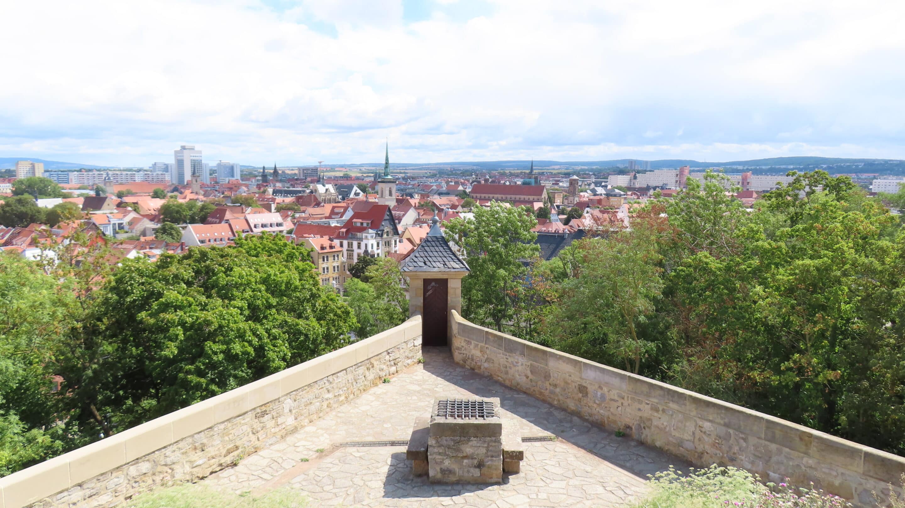 Altstadt Erfurt vom Petersberg Die Altstadt Erfurt vom Petersberg aus gesehen.