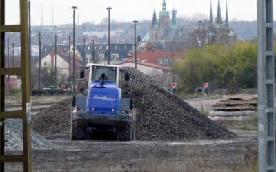 Radlader von Baustelle gestohlen