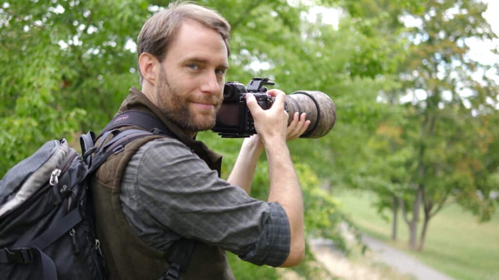 Roy Mueller beim fotografieren in Erfurt_erfurt