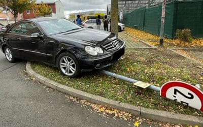Ehefrau angefahren