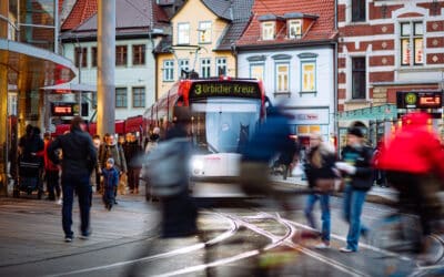 Erhebung in Bussen und Bahnen